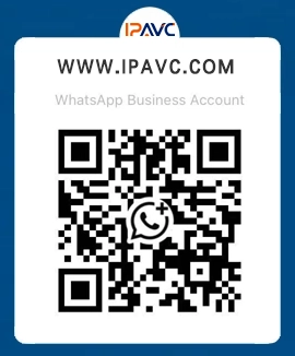 WhatsApp QR Code - Chat with David at IPAVC LED DISPLAY