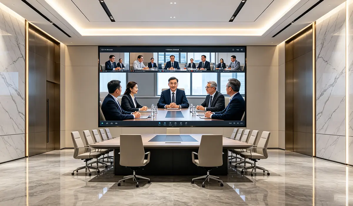 LED display for conference room