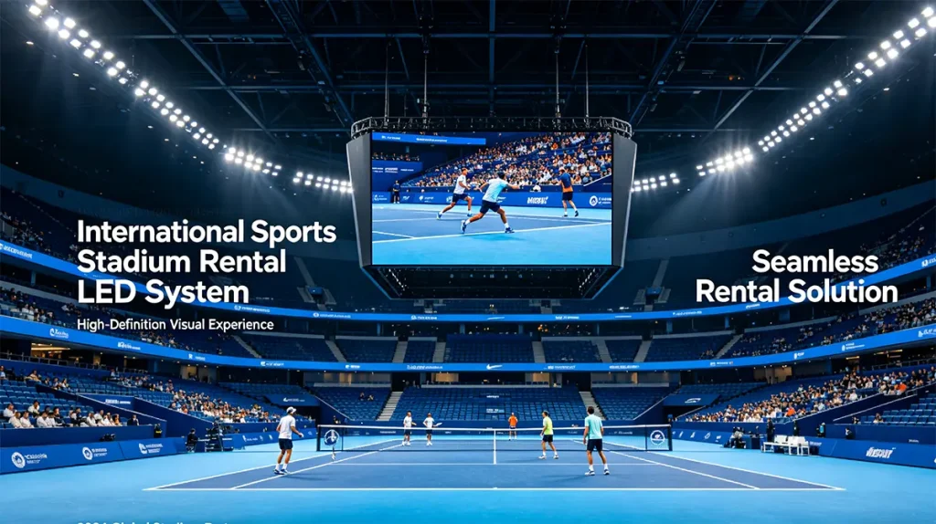 LED display for stage