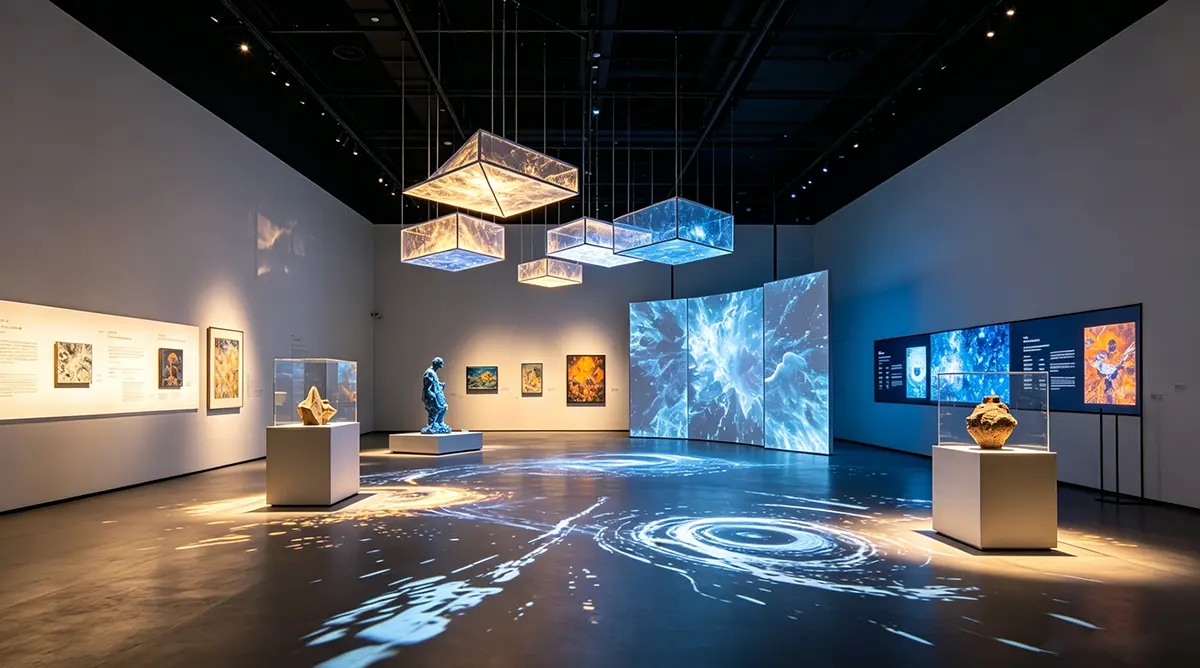 LED display for exhibition