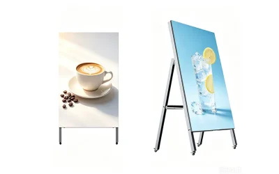 Outdoor Portable A-Board LED Signage